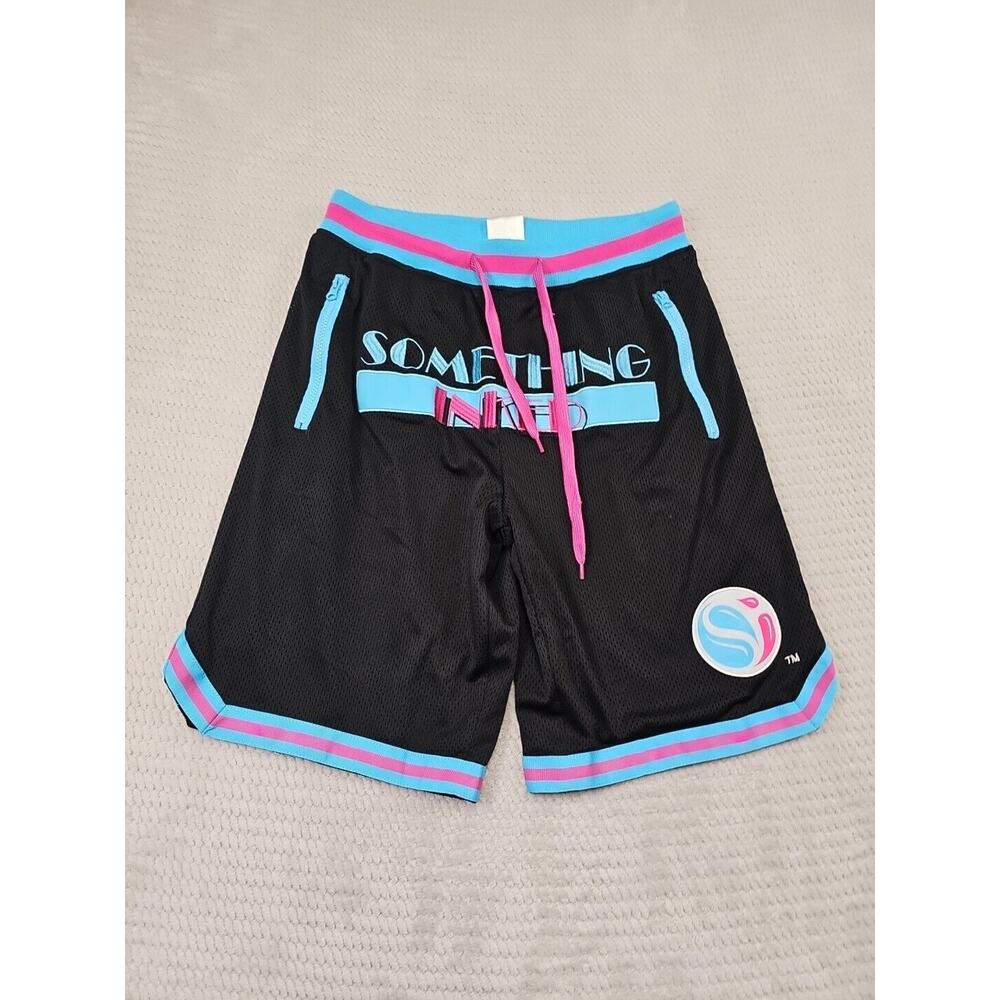 Something Inked Shorts Mens Large Mesh Basketball Athletic Wear Shorts